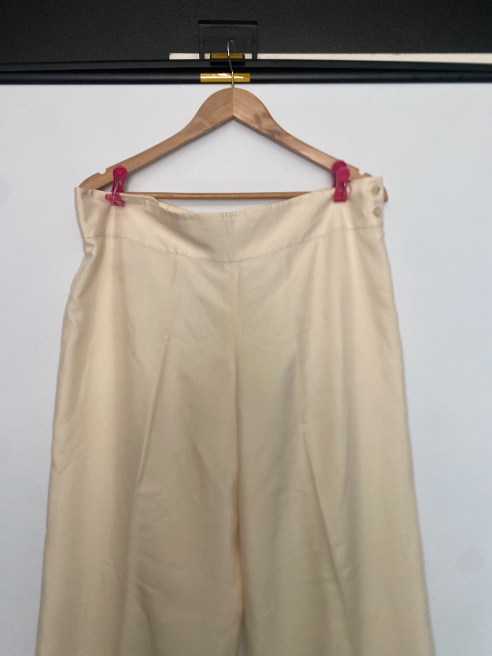 Lauren Ralph Lauren Silk Wide Leg Pant - Picture 4 of 10